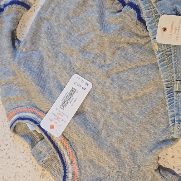 Nwt Gymboree 2 Piece Outfit 0-3 Mons New Born Girl New - Picture 3 of 4
